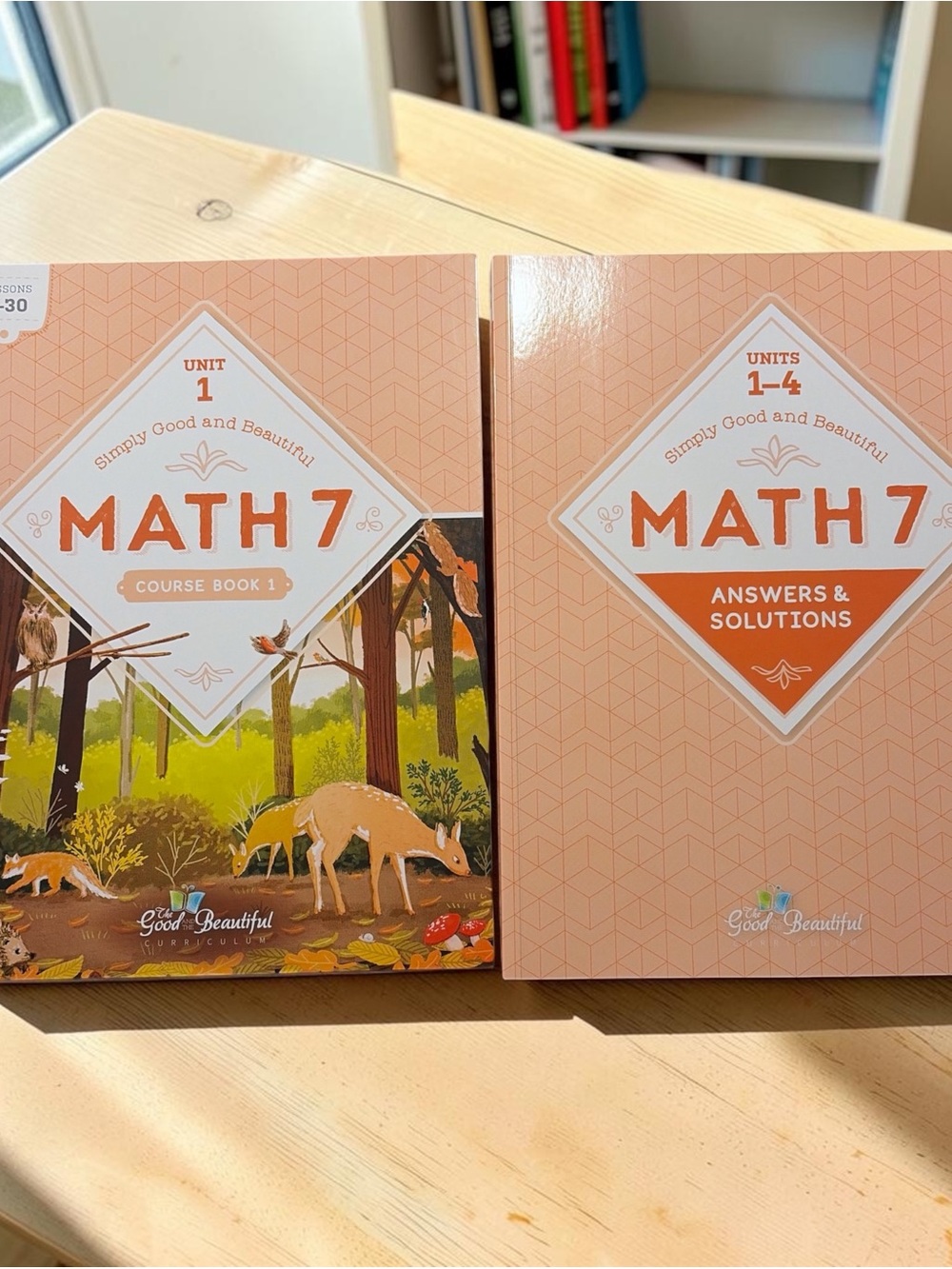 Good and Beautiful Math 7 Course Book & Answers - Brand New/Not Used